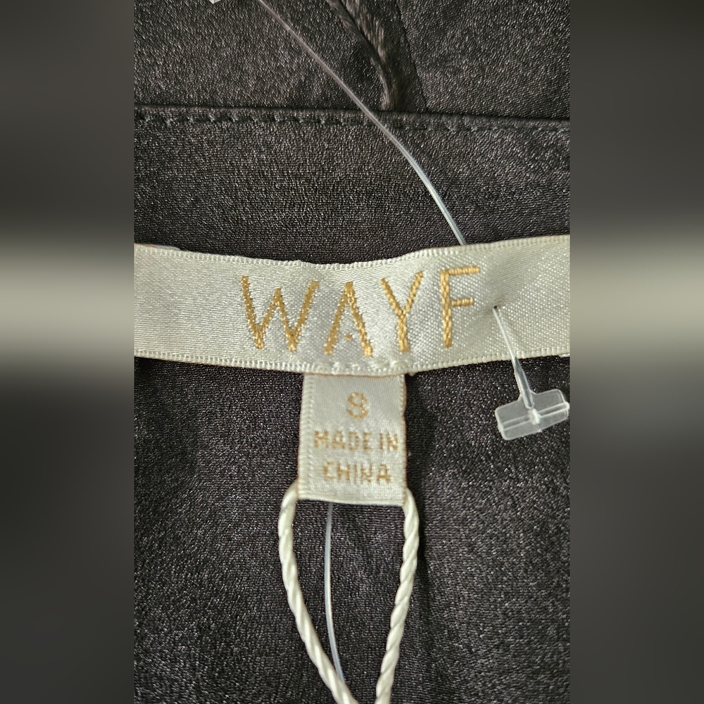 WAYF Feather Spagetti Strap Crop Top (S) - Picture 2 of 6